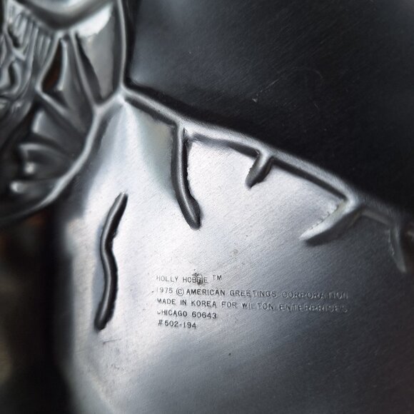 1975 Wilton Aluminum Cake Pan Mold Holly Hobbie American Greetings Corp‎ 502-194 - Picture 2 of 9